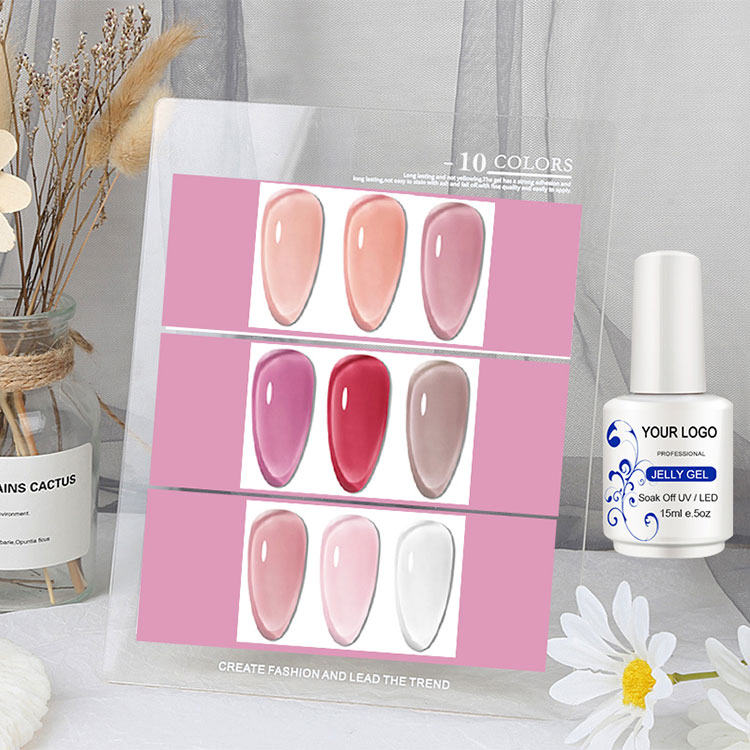 Ice Jelly Gel Polish: ຜົນກະທົບ Jelly Translucent - ມັນບັນລຸໄດ້ແນວໃດ?