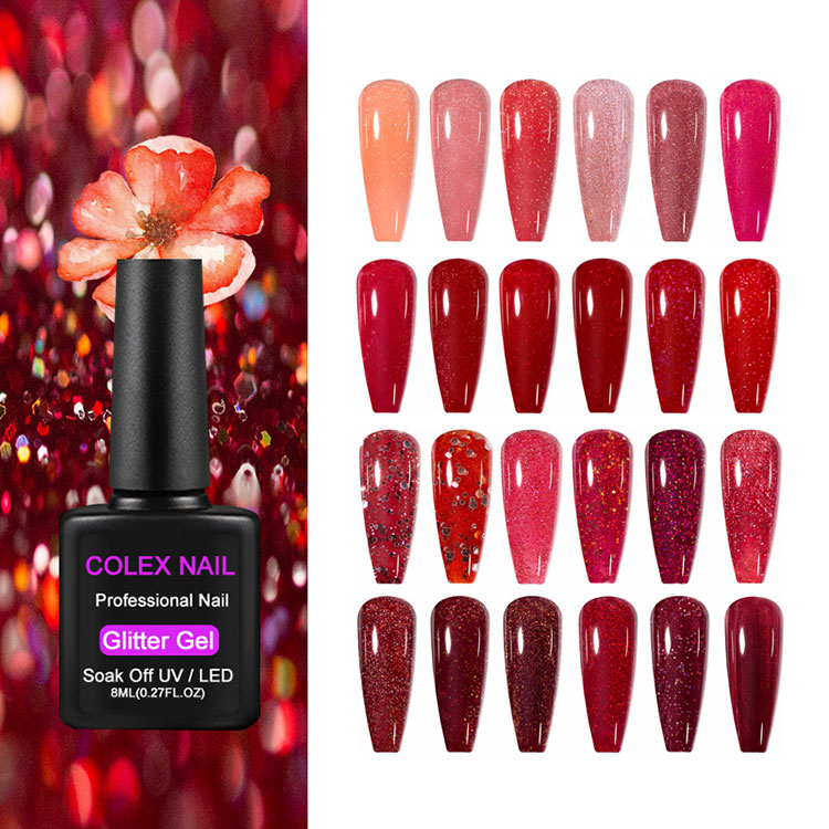 8ml 8ml gel ຂອງຂວັນທີ່ສົດໃສ