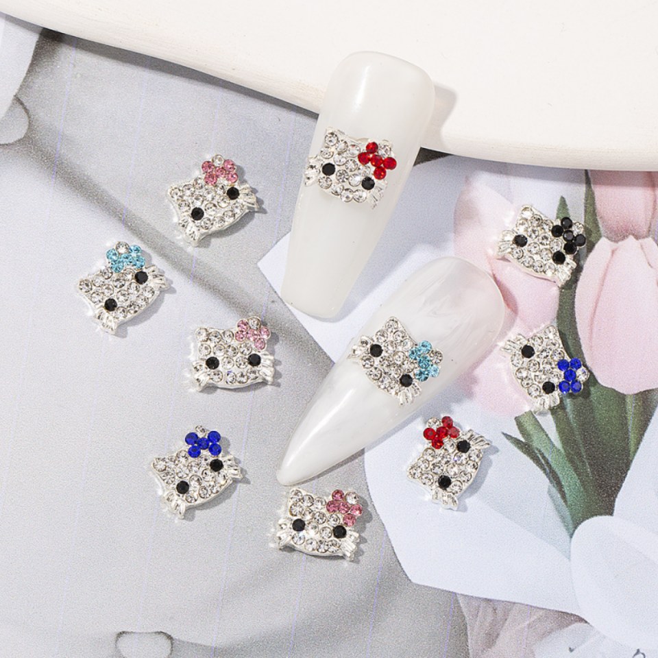 ສະບາຍດີ kitty nails charms