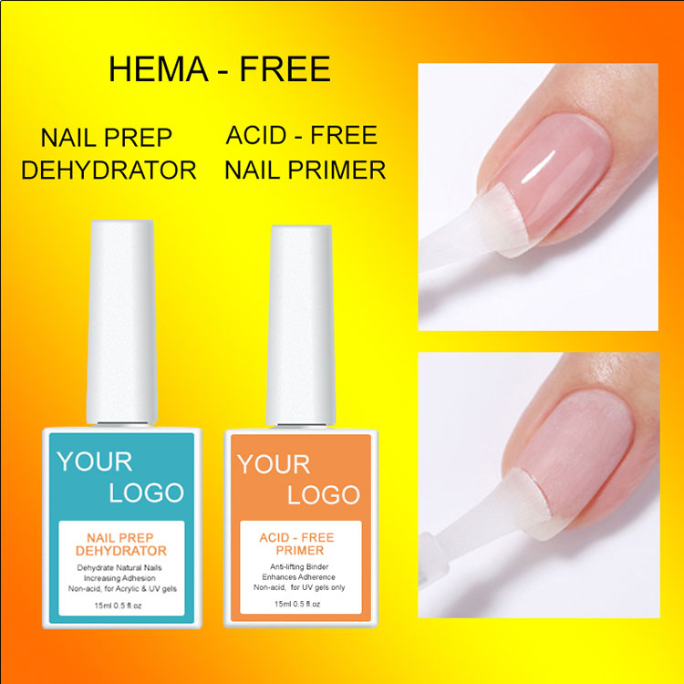 Nail Dehydrator ແລະ Nail Primer ທີ່ບໍ່ມີອາຊິດ