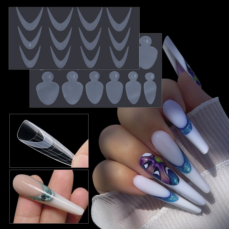 paperless extension gel mold ເລັບ